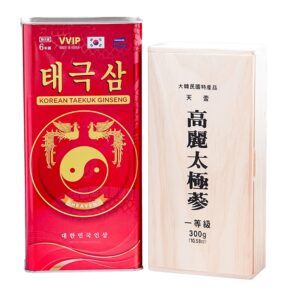 Mặt sau thiên sâm củ khô Dragon King 300 gram - 10 củ cao cấp