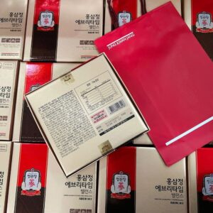 Mặt sau tinh chất hồng sâm chính phủ Jung Kwang Jang