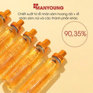 Thành phần tinh chất sâm núi Mangyoung