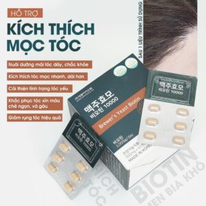 Sản phẩm hỗ trợ tốt cho tóc của Hàn Quốc