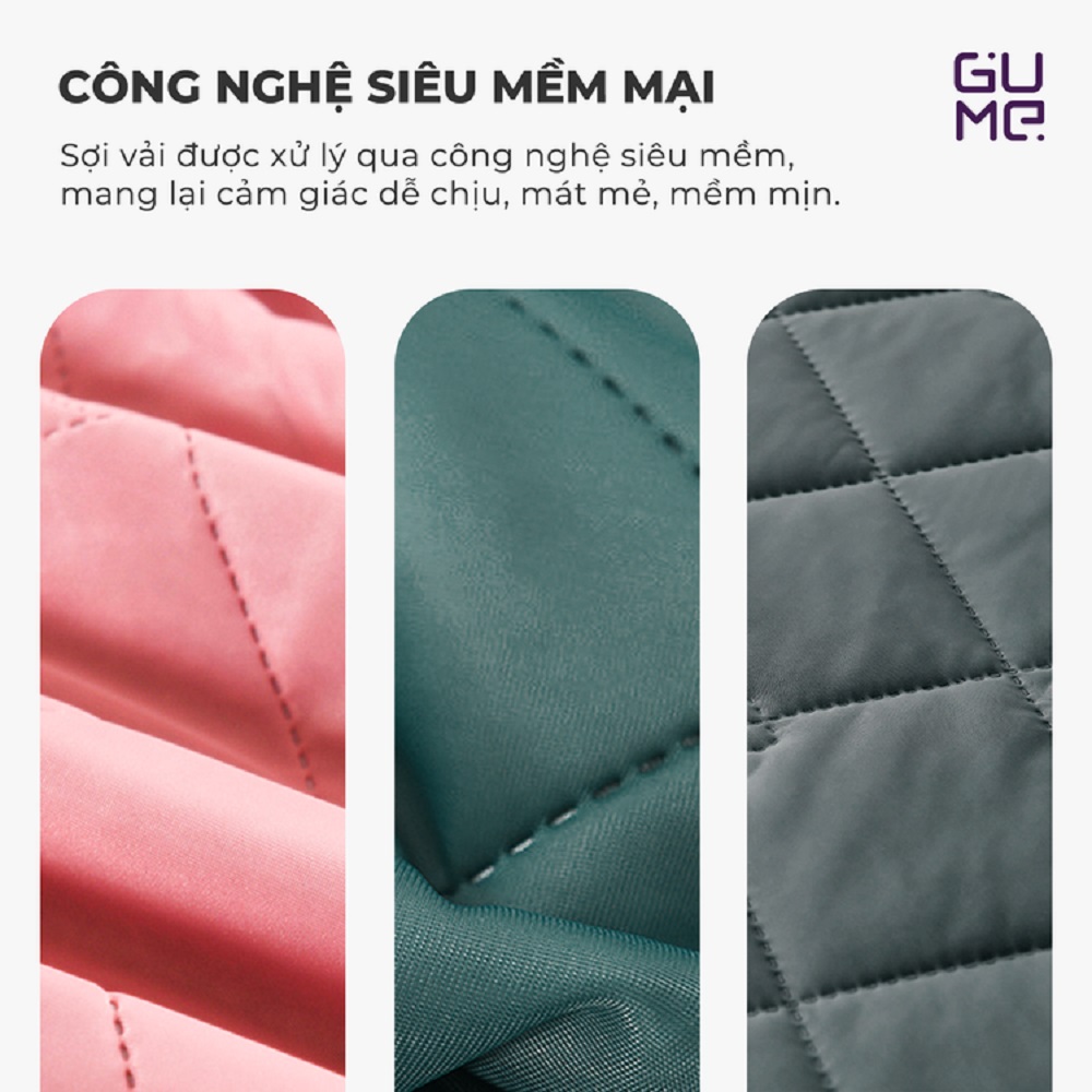 Công nghệ hiện đại được sử dụng trên chăn lạnh Gume Công nghệ của chăn lạnh Gume siêu mềm mại khi chạm vào