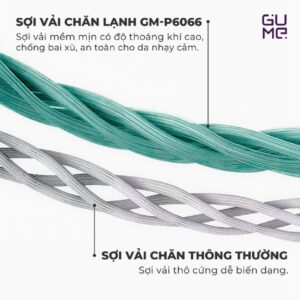 Chăn lạnh Hàn Quốc Gume được làm từ sợi vải lạnh cao cấp