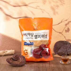 Mặt trước túi nấm linh chi cao cấp Achimmadang 1kg