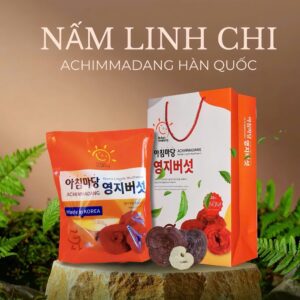 Nấm linh chi thượng hạng Achimmadang Hàn Quốc túi 1kg