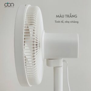 Màu trắng của quạt cây Hàn Quốc Dionic đẹp sang trọng