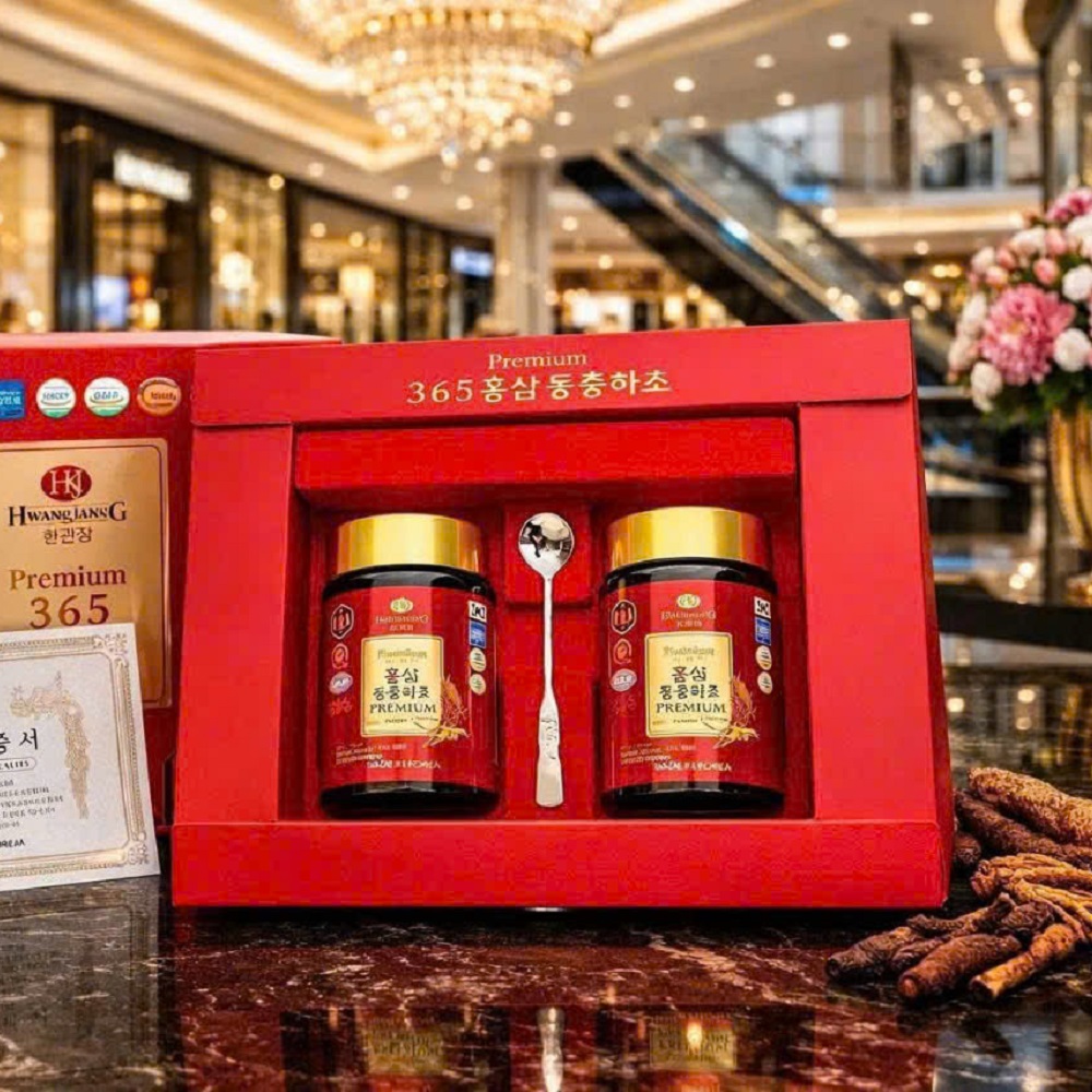 Sản phẩm kèm theo túi xách sang trọng Hộp 2 lọ x 250 gram bổ dưỡng cao cấp