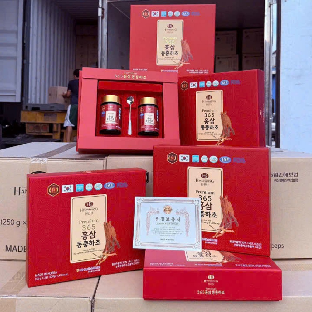 Cao hồng sâm đông trùng hạ thảo 365 Hàn Quốc Cao hồng sâm đông trùng hạ thảo 365 Hàn Quốc