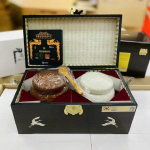 Hộp hũ đôi cao sâm đông trùng cao cấp