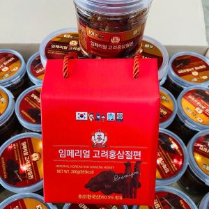 Hồng sâm lát tẩm mật ong Hàn Quốc 200 gram - Ảnh 4