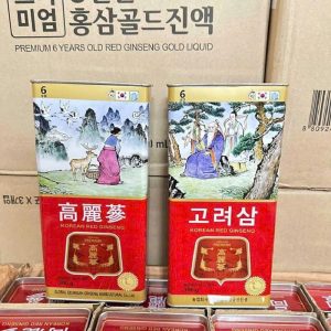 Sâm khô hộp thiếc Hàn Quốc Geumsan 300 gram