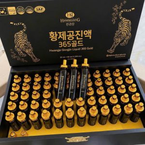Tinh Chất Đông Trùng Hạ Thảo 365 Hwangjin Liquid Gold hộp 60 ống