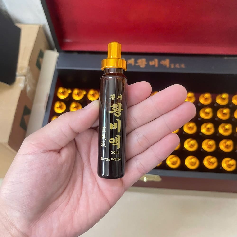 Mỗi ống bổ dược sẽ có 20ml Mỗi ống bổ dược sẽ có 20ml