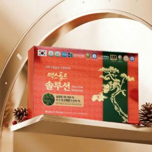 Mặt trước tinh dầu thông đỏ Hanmi Hàn Quốc