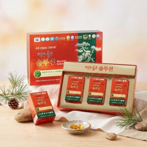 Thông tin sản phẩm tinh dầu thông đỏ Hanmi Max Gold Solutio