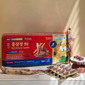 Hộp đạm sâm nhung hươu linh chi tổng hợp Hàn Quốc KGF